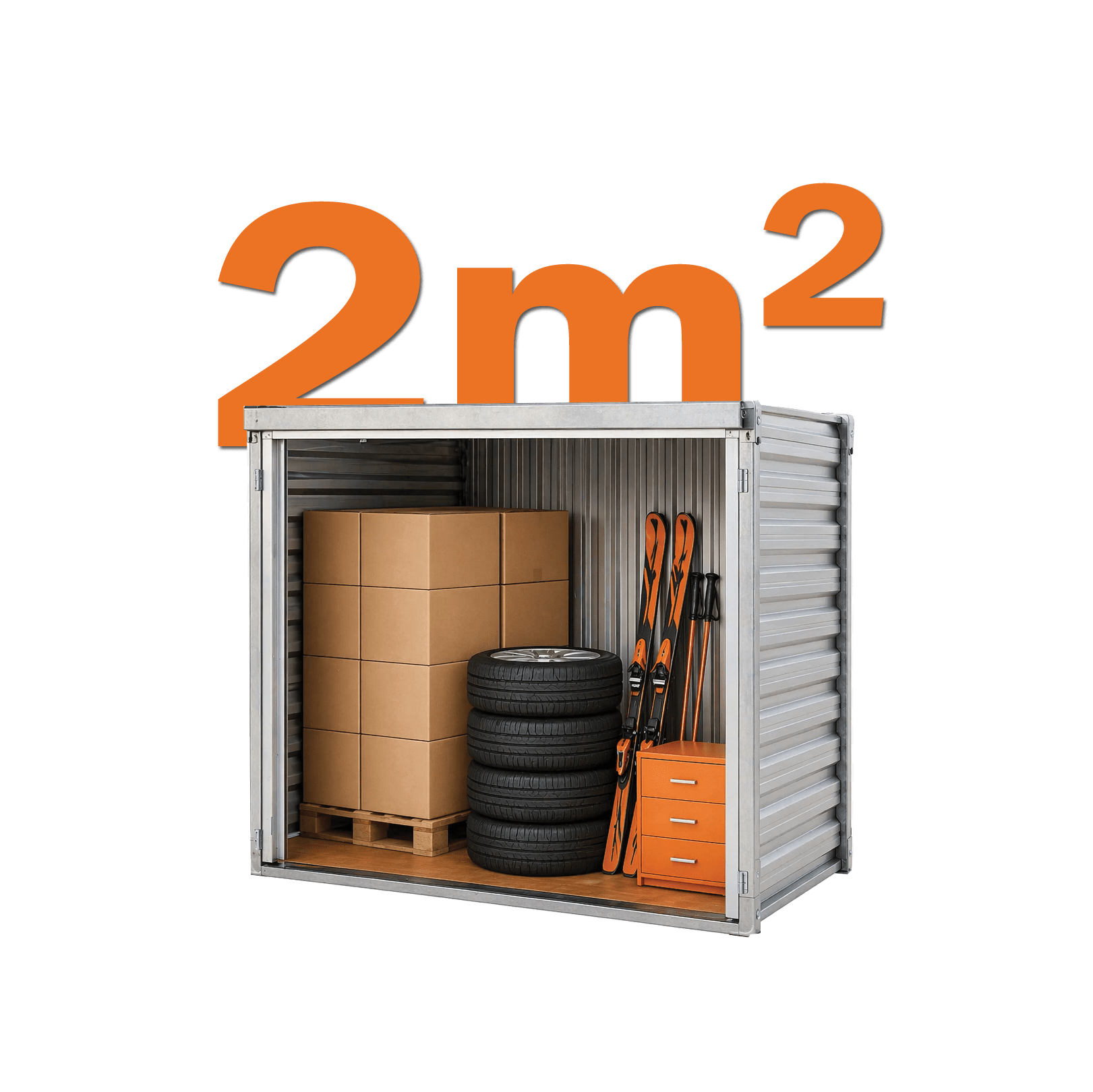 Magazyn S - 2m²