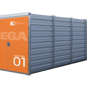 Kontener magazynowy w rozmiarze MEGA - 20DV