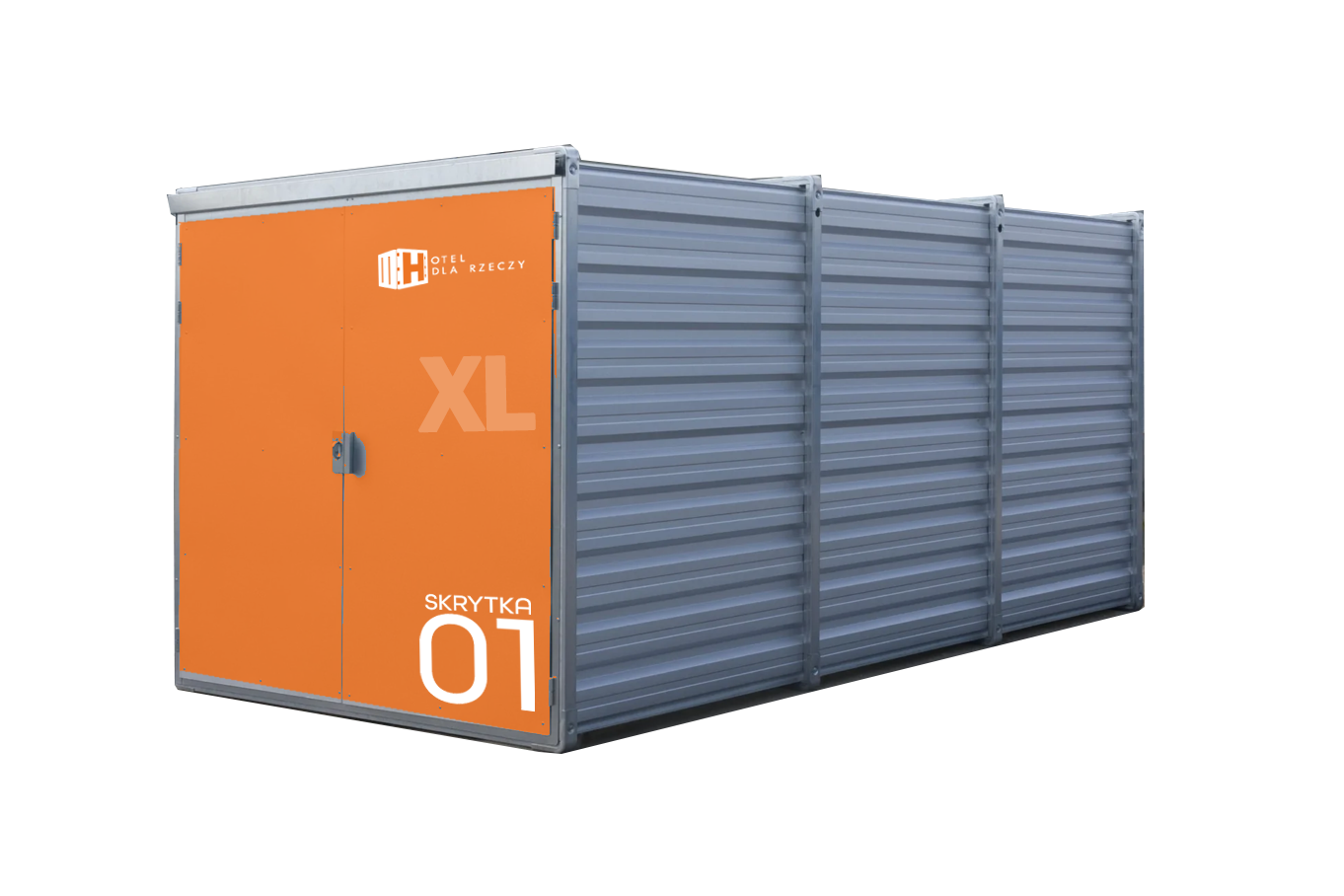 Kontener magazynowy w rozmiarze XL
